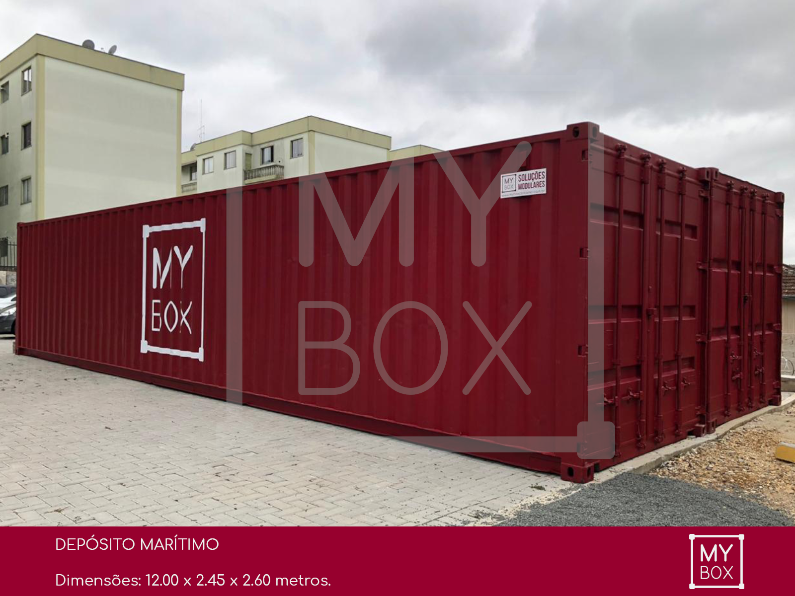 Container depósito 12,0 (m)